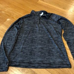 Grey and black pullover